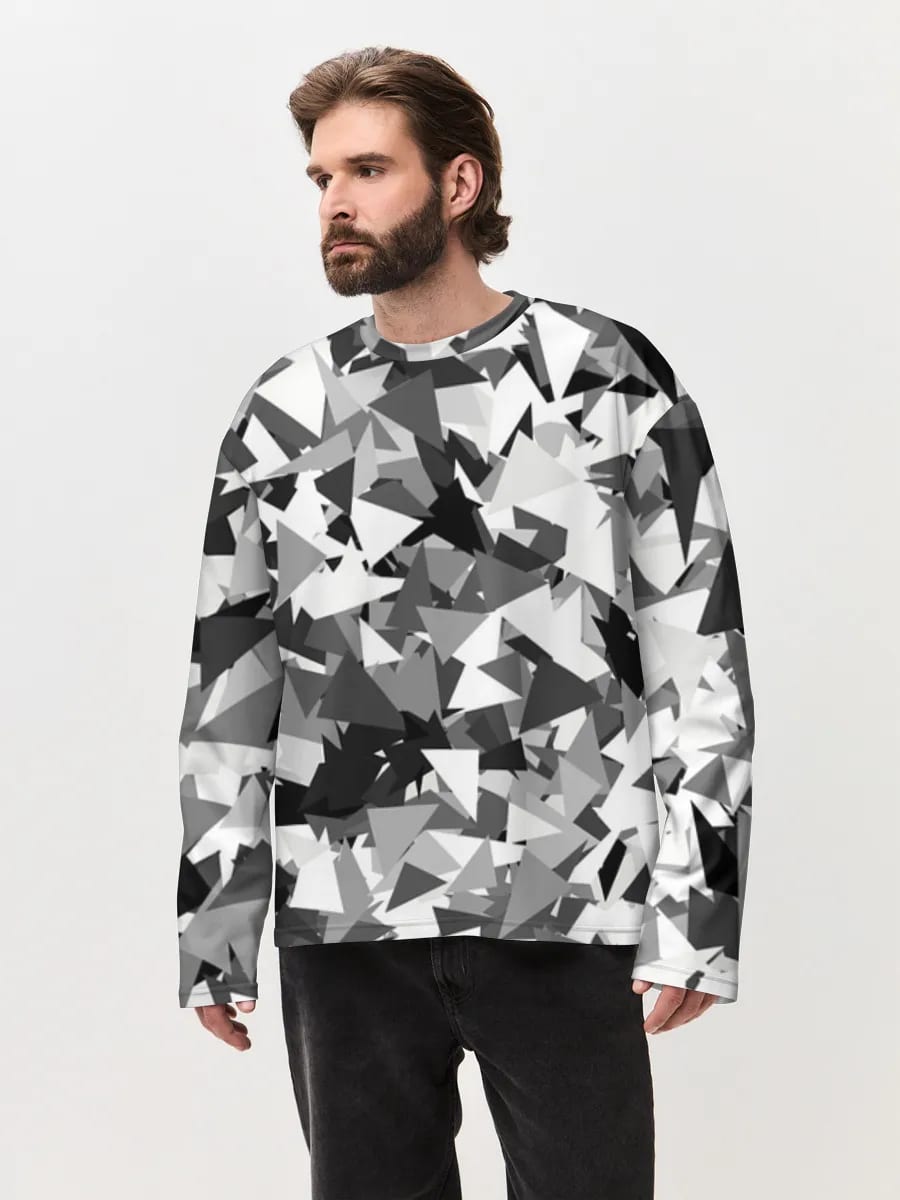 Monochrome Triangle Scatter