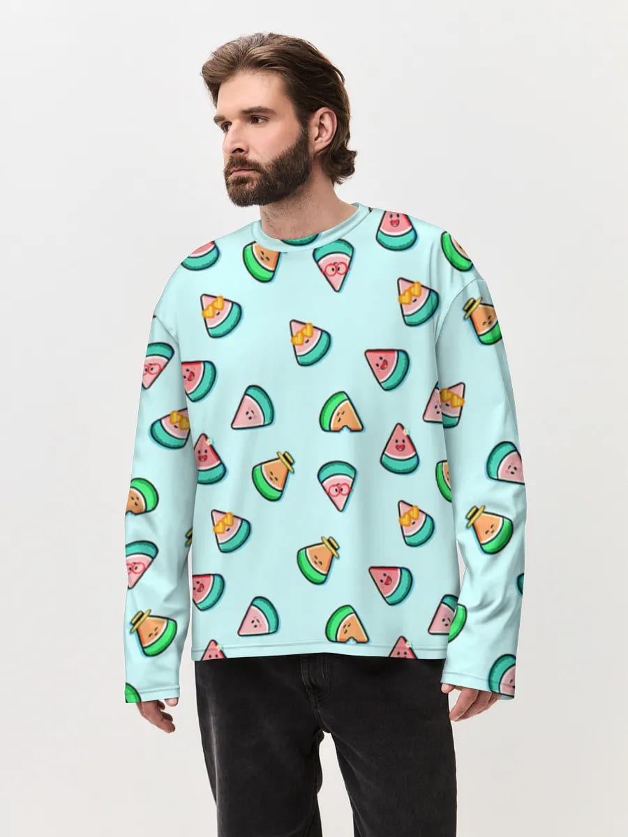Kawaii Wassermelonen-Scheiben