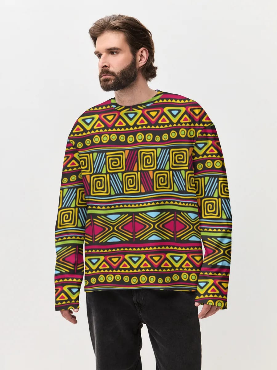 Tribal Geometrische Streifen