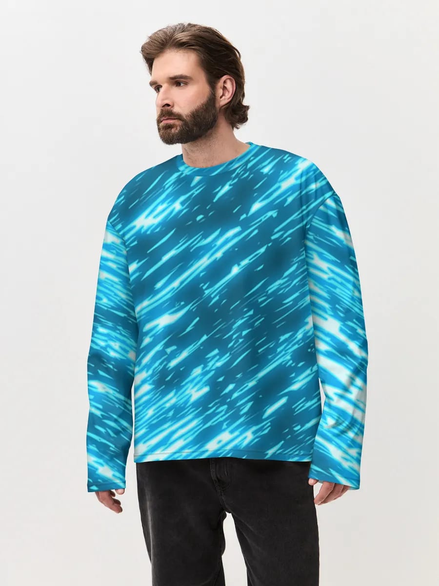 Electric Blue Speed Streaks