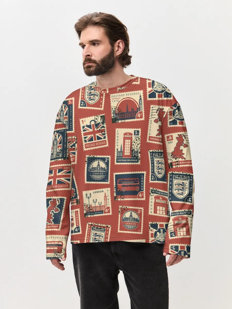 Londoner Vintage-Briefmarken