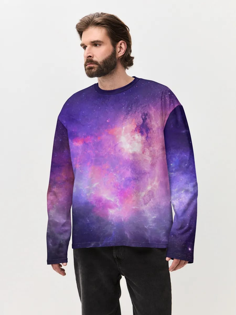 Violet Cosmic Nebula