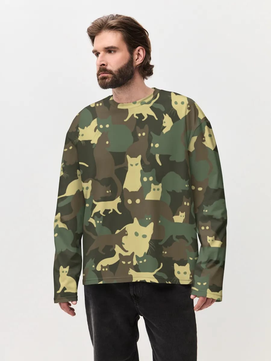 Camo Cat Crowd