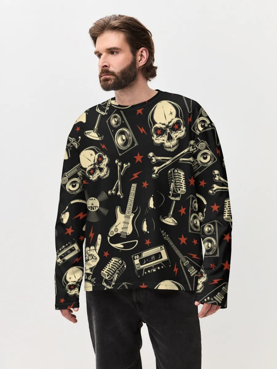 Rock Skulls And Guitars