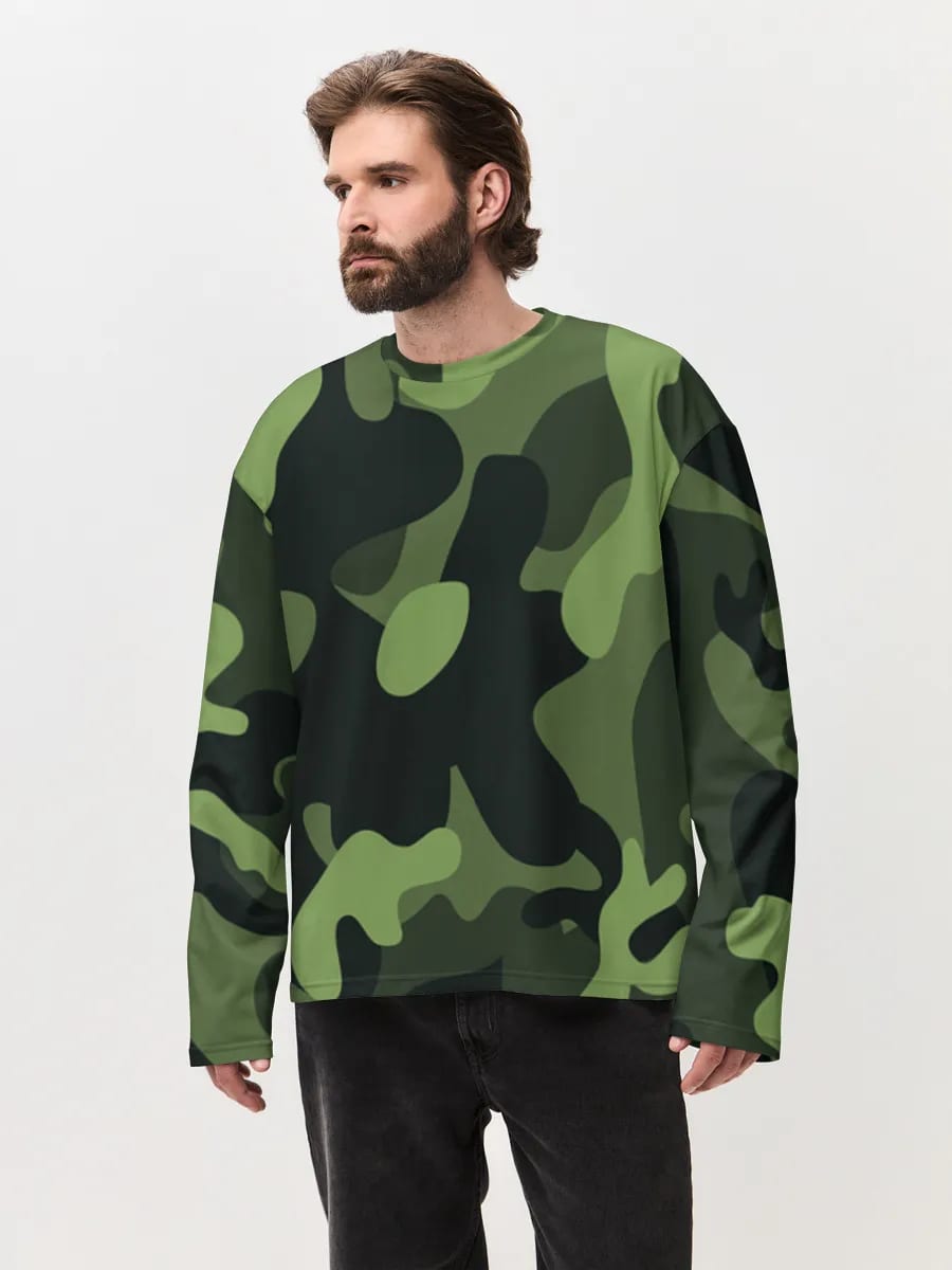 Grüner Camo-Print