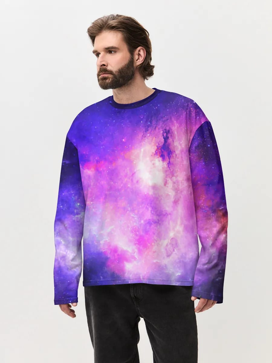 Vibrant Cosmic Nebula