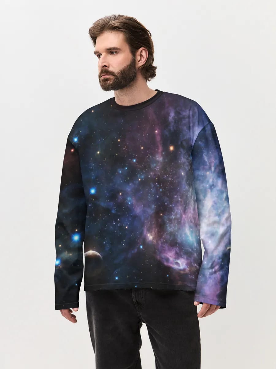Cosmic Nebula Starfield