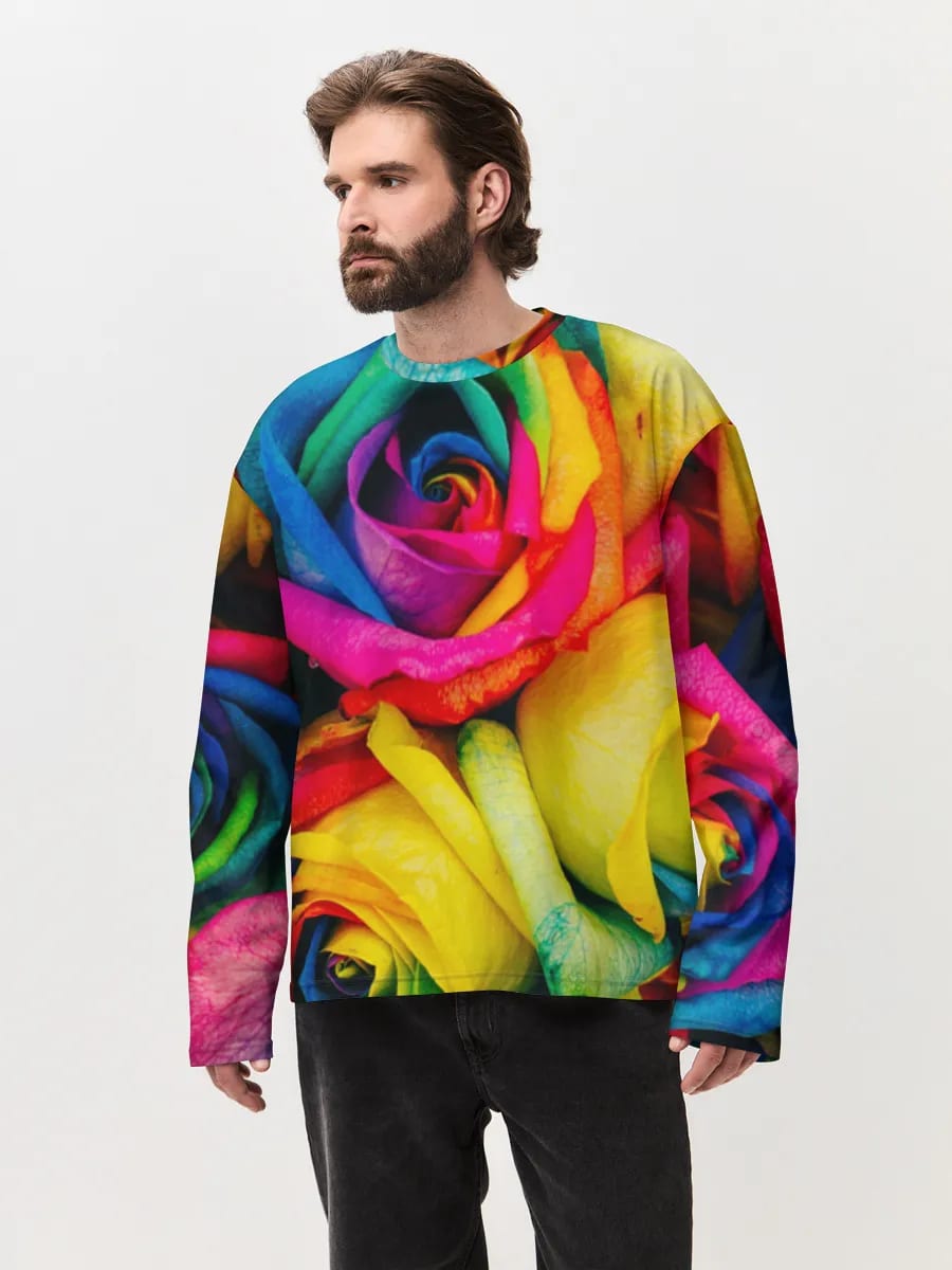Rainbow Rose Bouquet