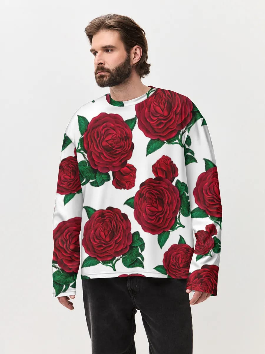 Vintage Red Roses