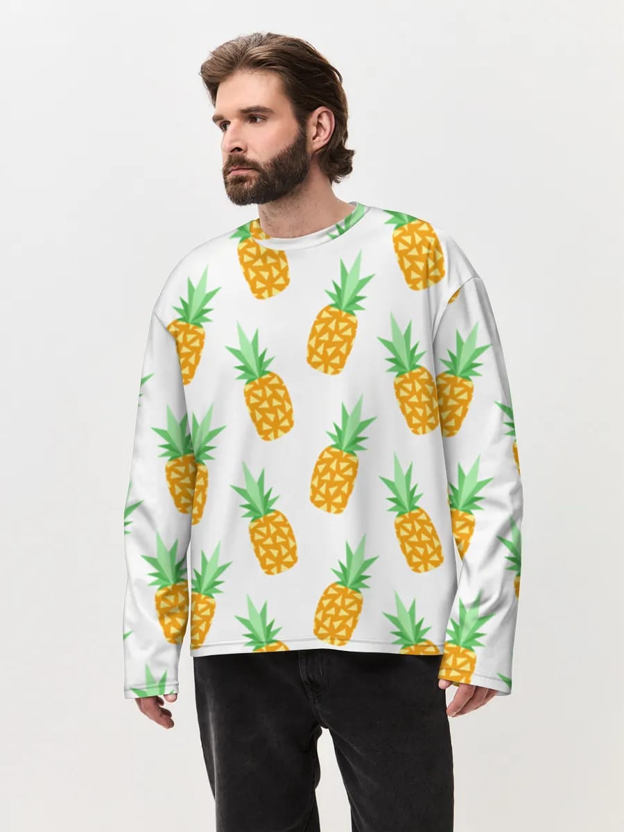 Estampado de piña tropical