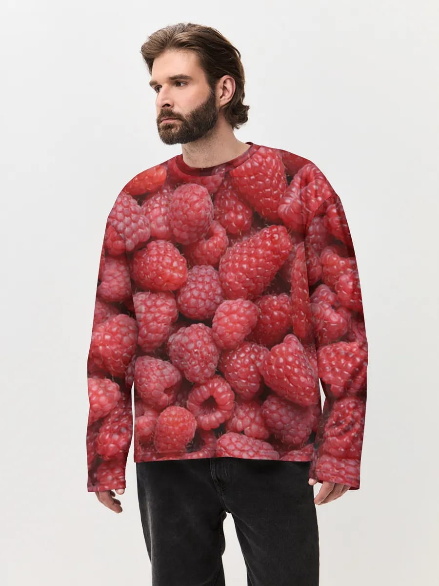 Fresh Raspberry Closeup