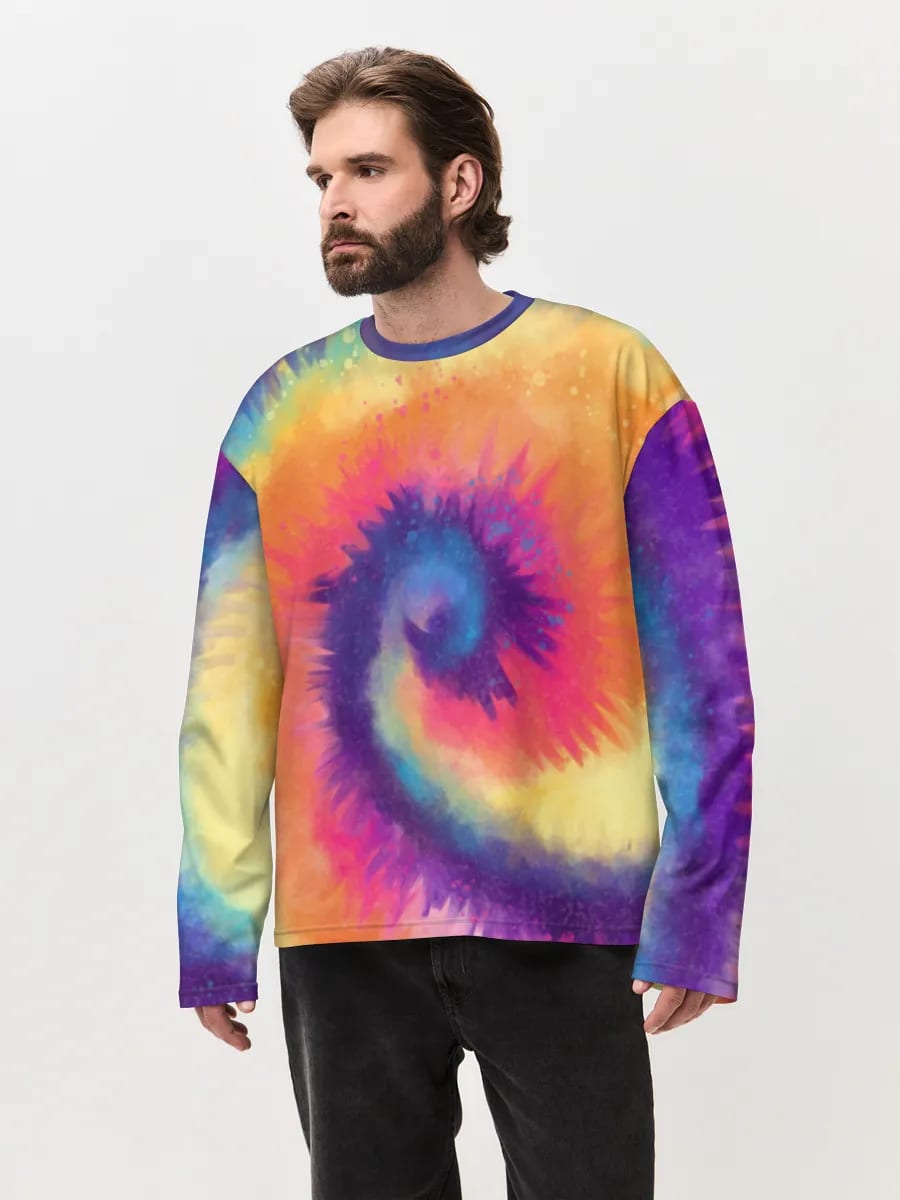 Psychedelische Regenbogen-Spirale