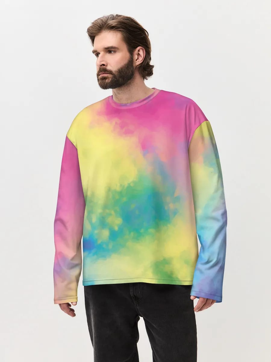 Pastel Rainbow Watercolor Wash