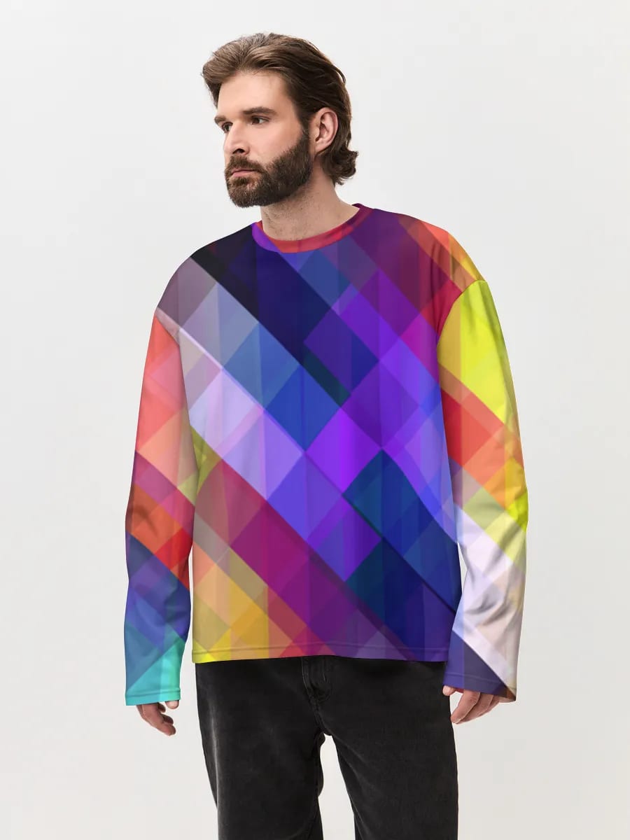 Regenbogen Geometrisches Mosaik