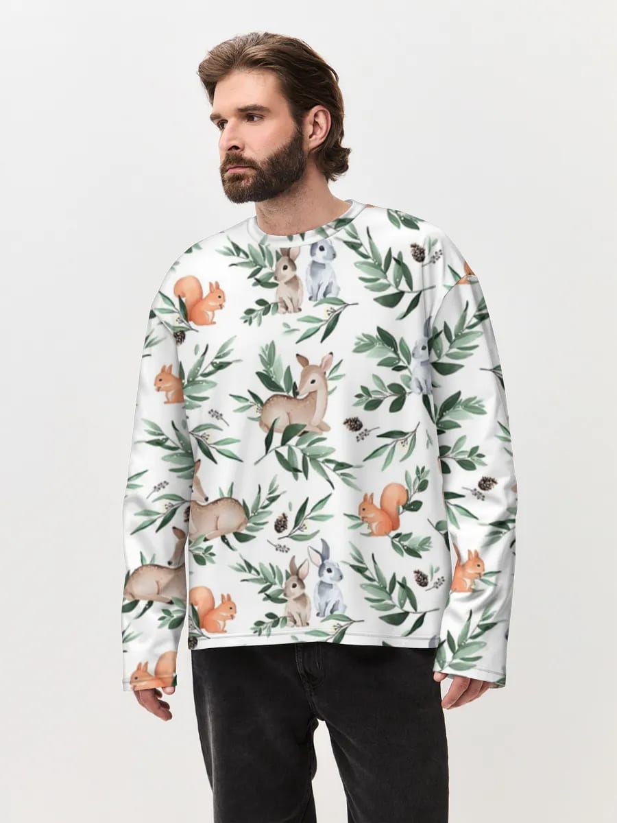 수채화 숲속 크리터스
