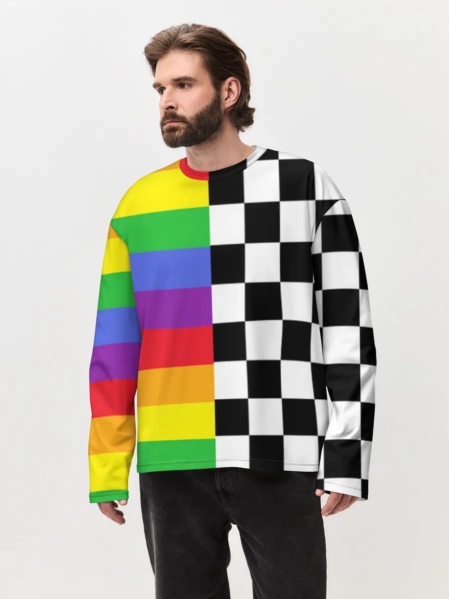 Regenbogen Schachbrett-Split