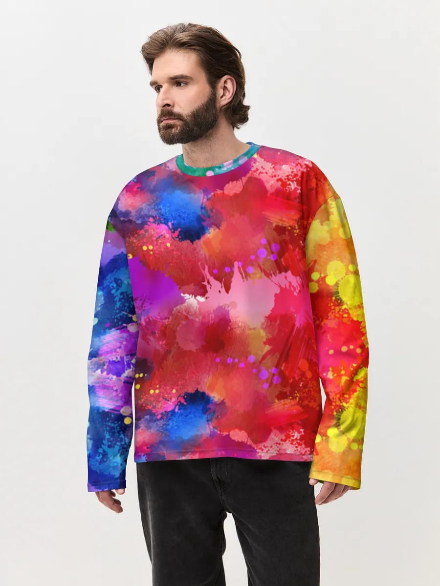 Regenbogen Aquarell-Splash