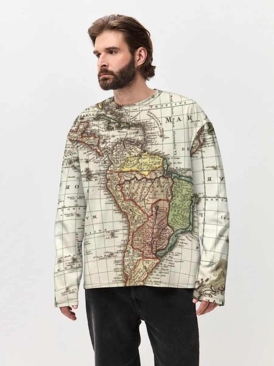 Antique Map of Americas
