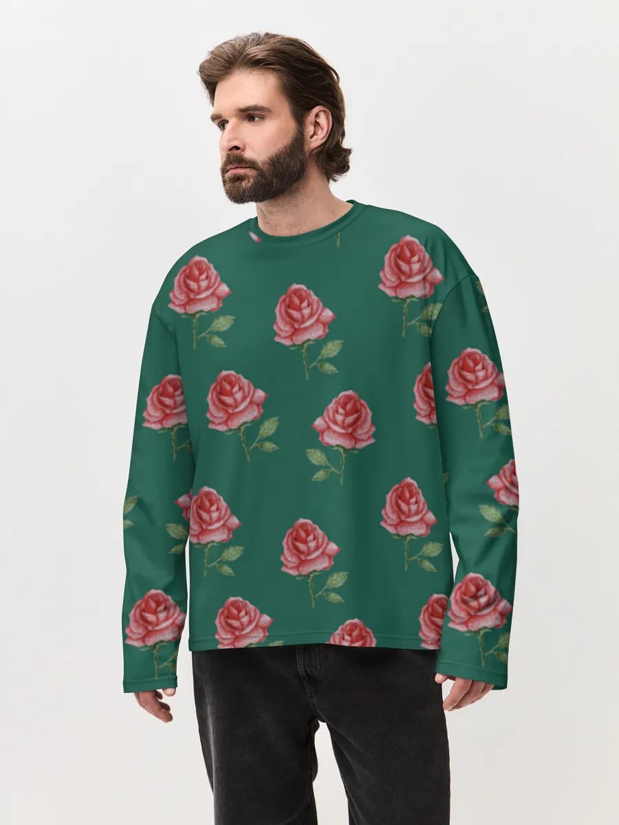Vintage Red Roses