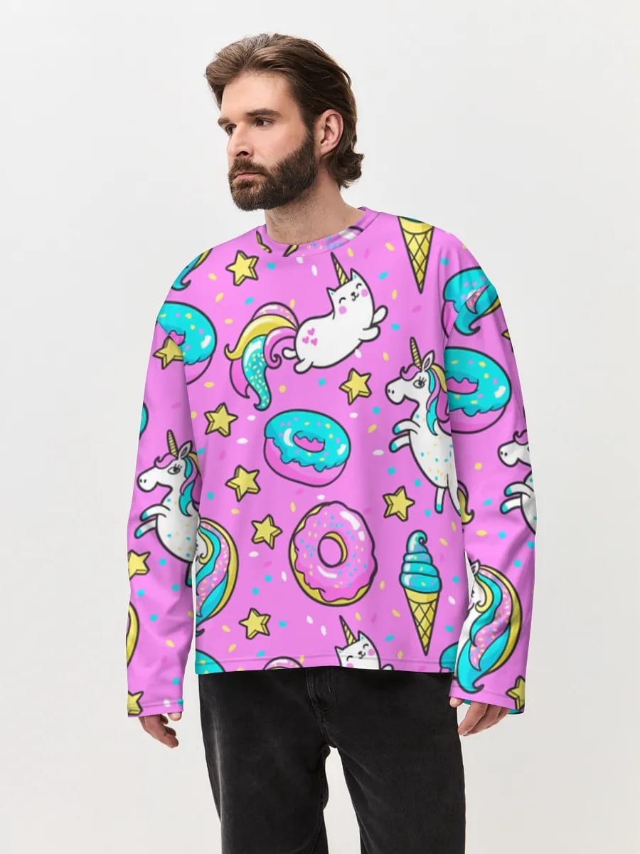 Kawaii Einhorn-Donut-Träume