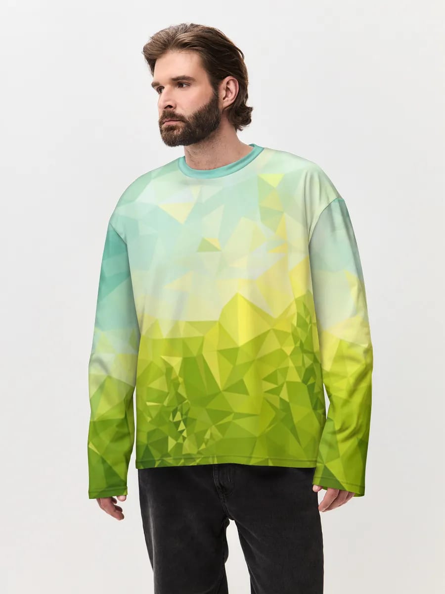 Low Poly Grüne Hügel