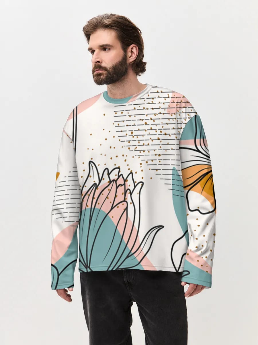 Abstract Midcentury Florals