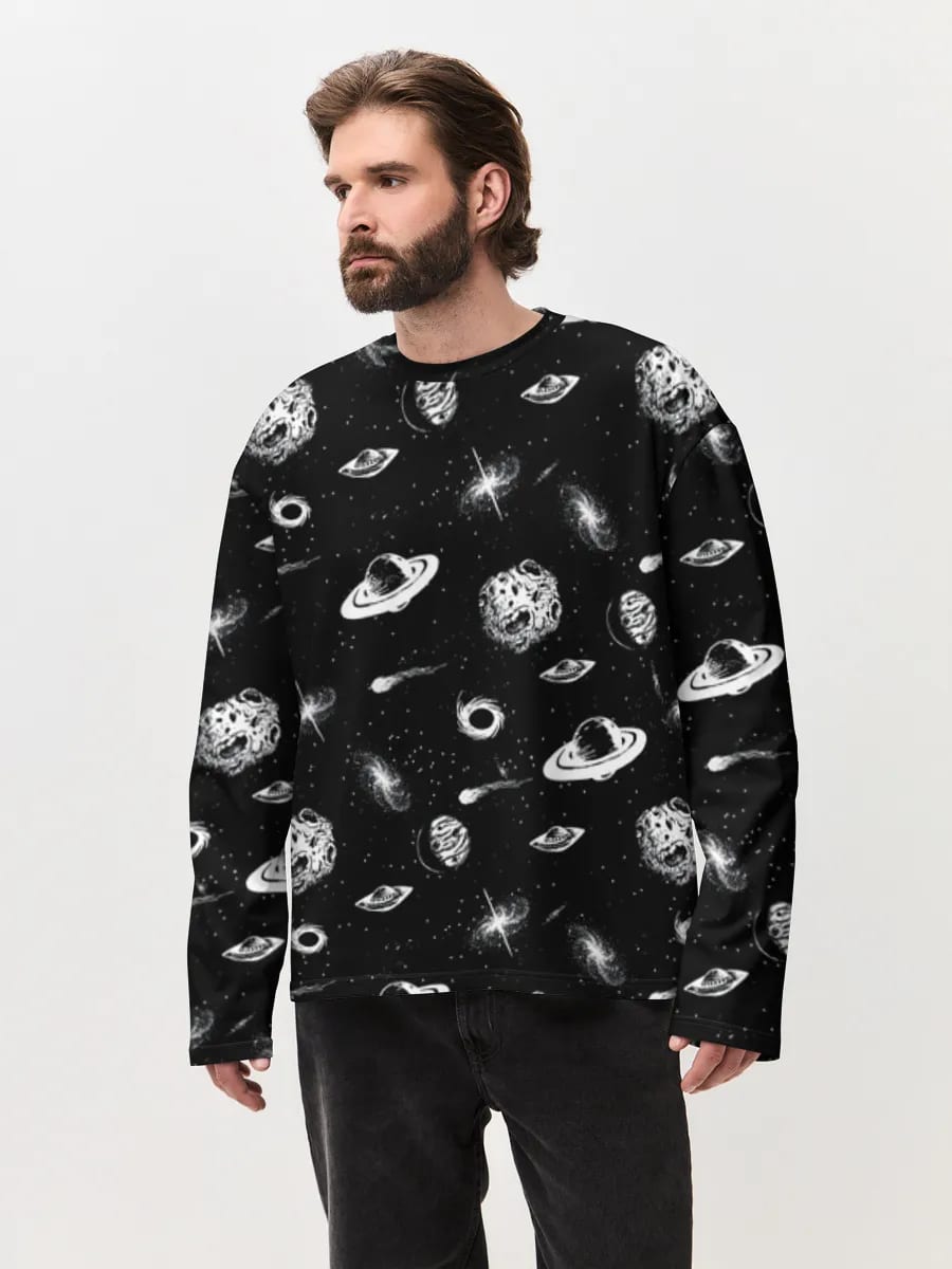 Garabatos espaciales retro
