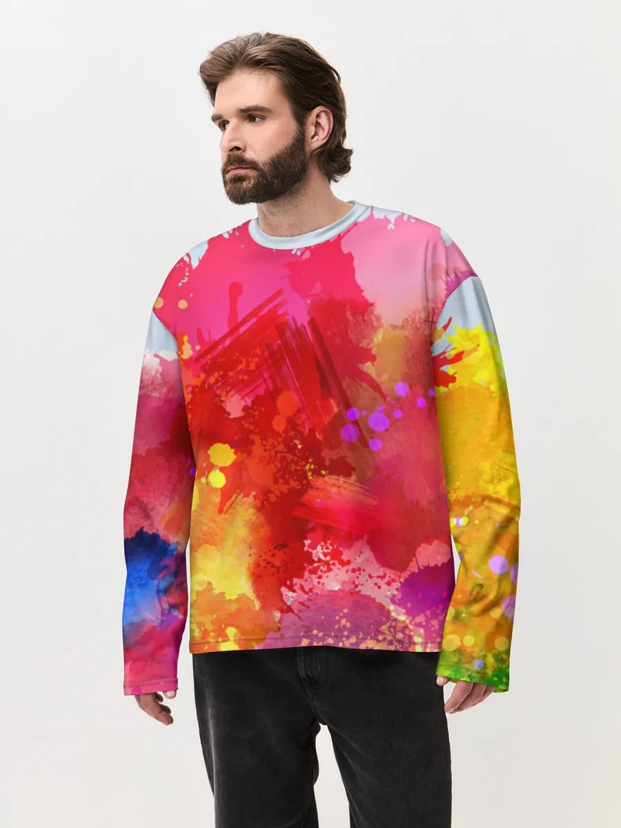 Lebhafter Aquarell-Spritzer