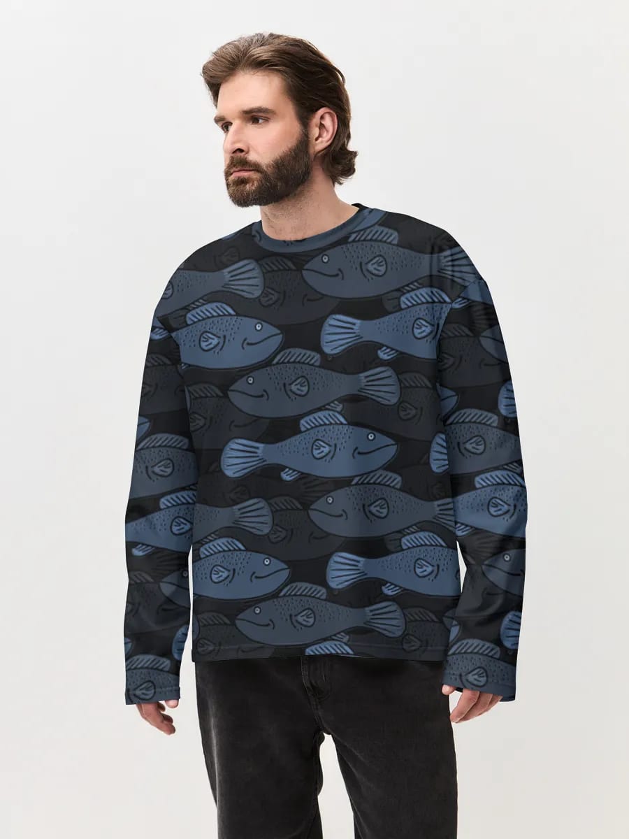 Pez azul de medianoche