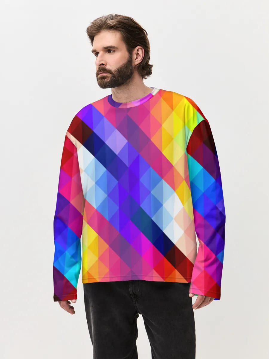 Regenbogen Geometrische Diamanten