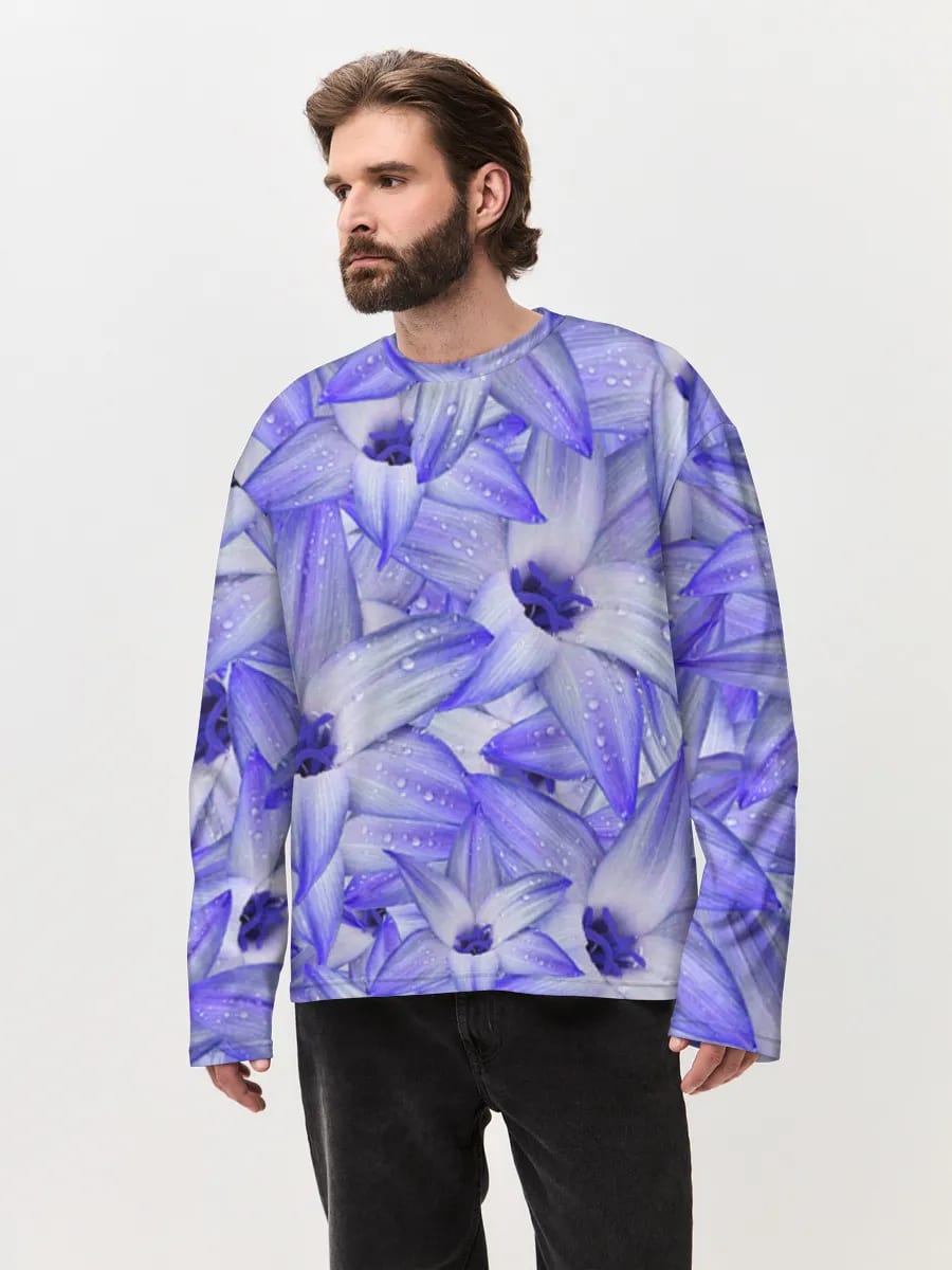 Blue Wildflower Petals