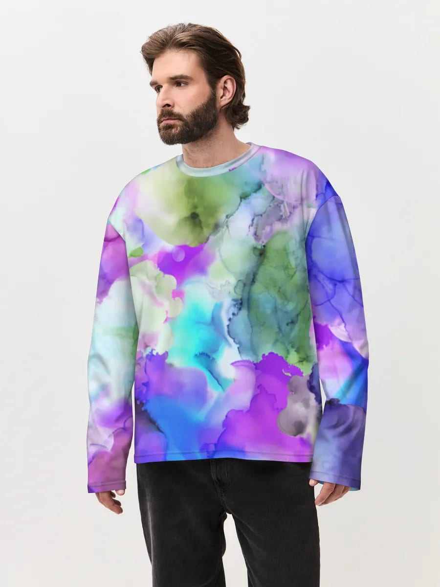 Vibrant Alcohol Ink Clouds