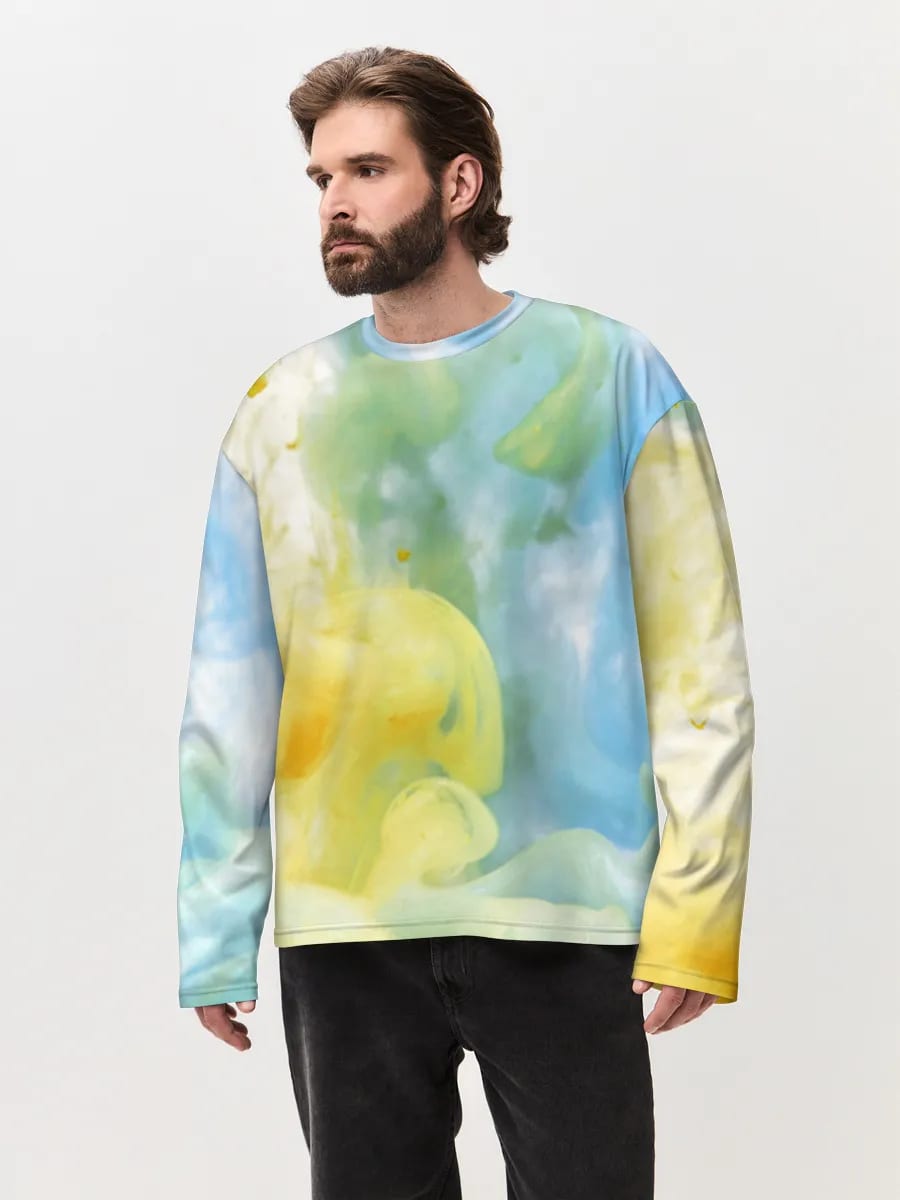 Pastell Tintenwolken