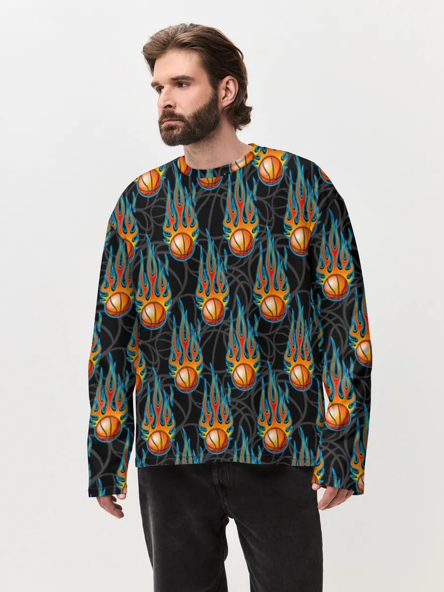 Flaming Basketballs