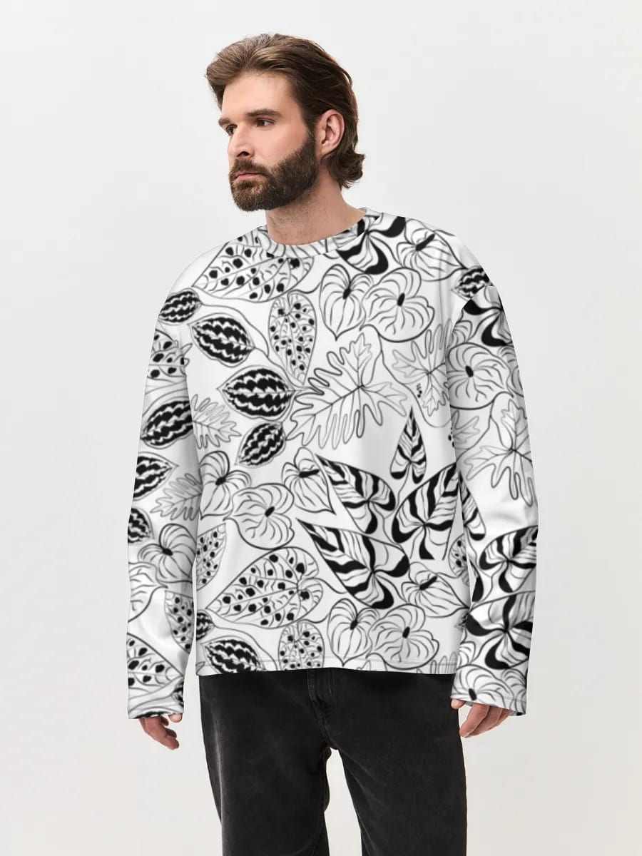 Monochrome Tropical Botanicals