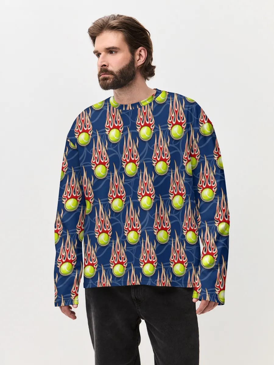 Flaming Tennis Balls