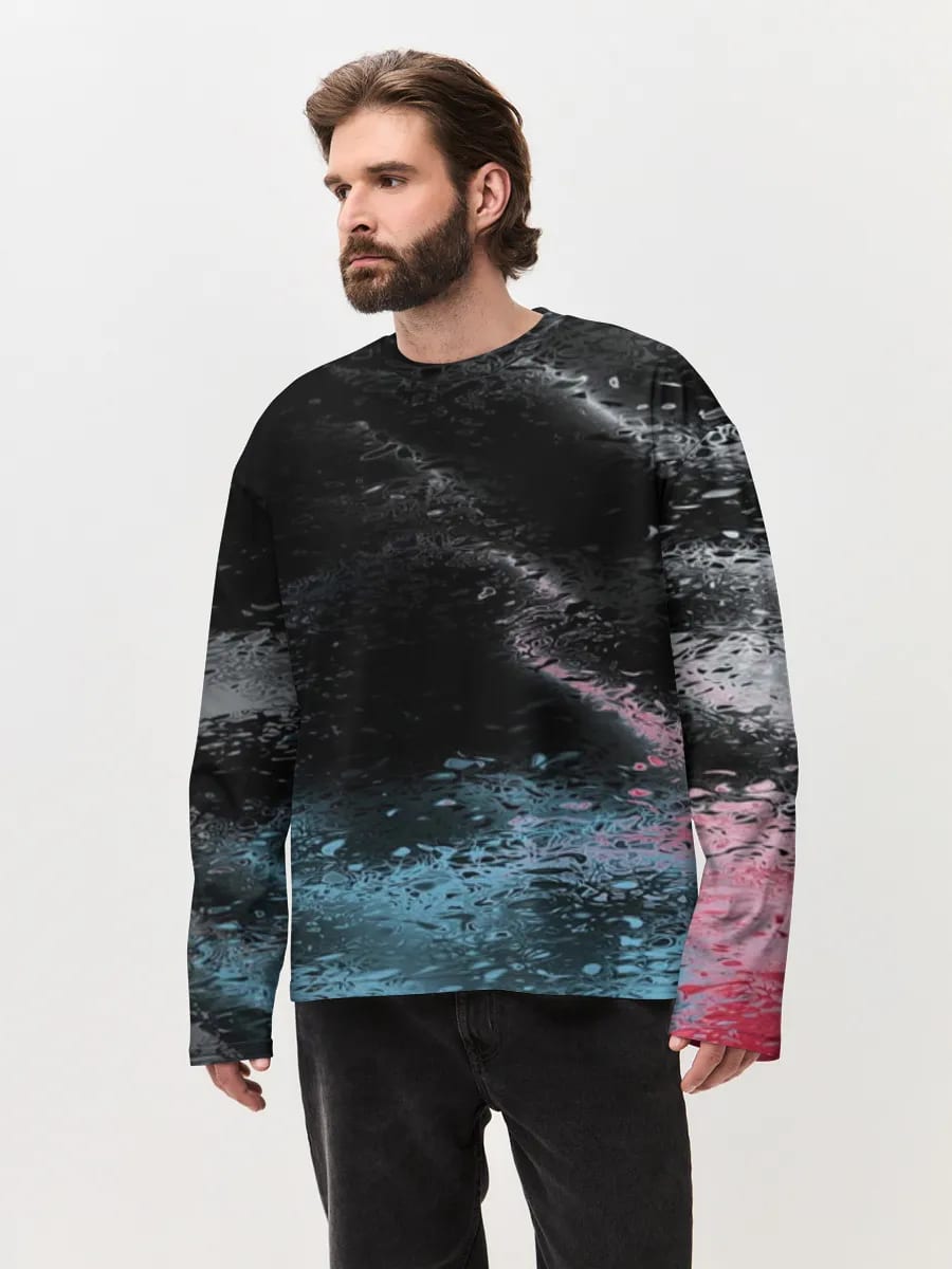 Neon Flüssiger Glitch-Blur
