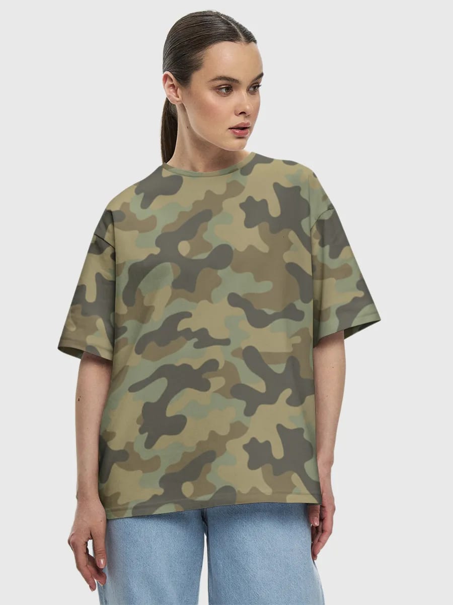 Woodland Camo Print