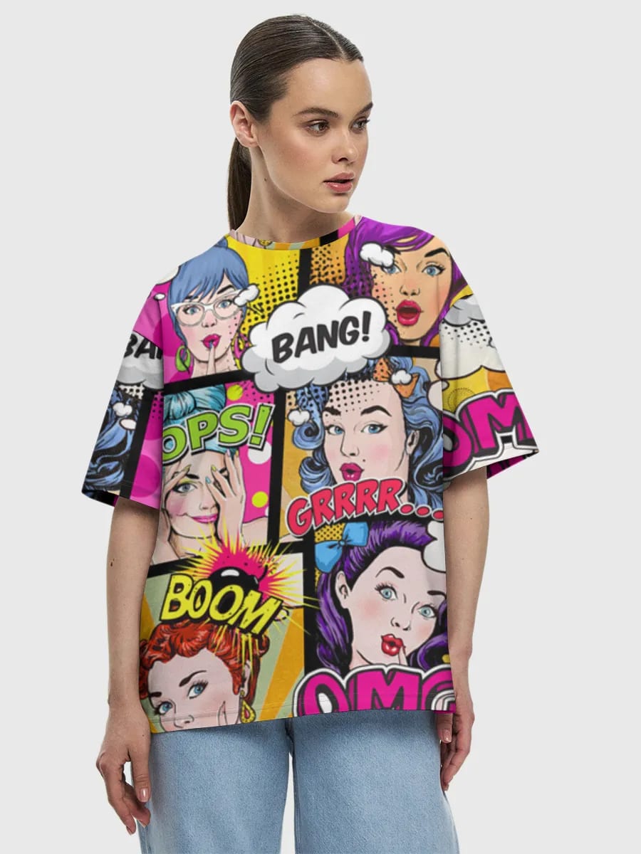 Filles Comics Pop Art