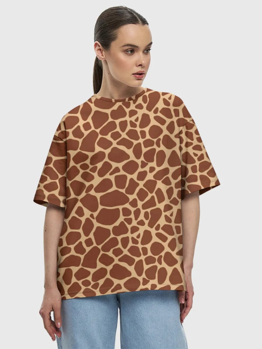 Manchas con estampado de jirafa