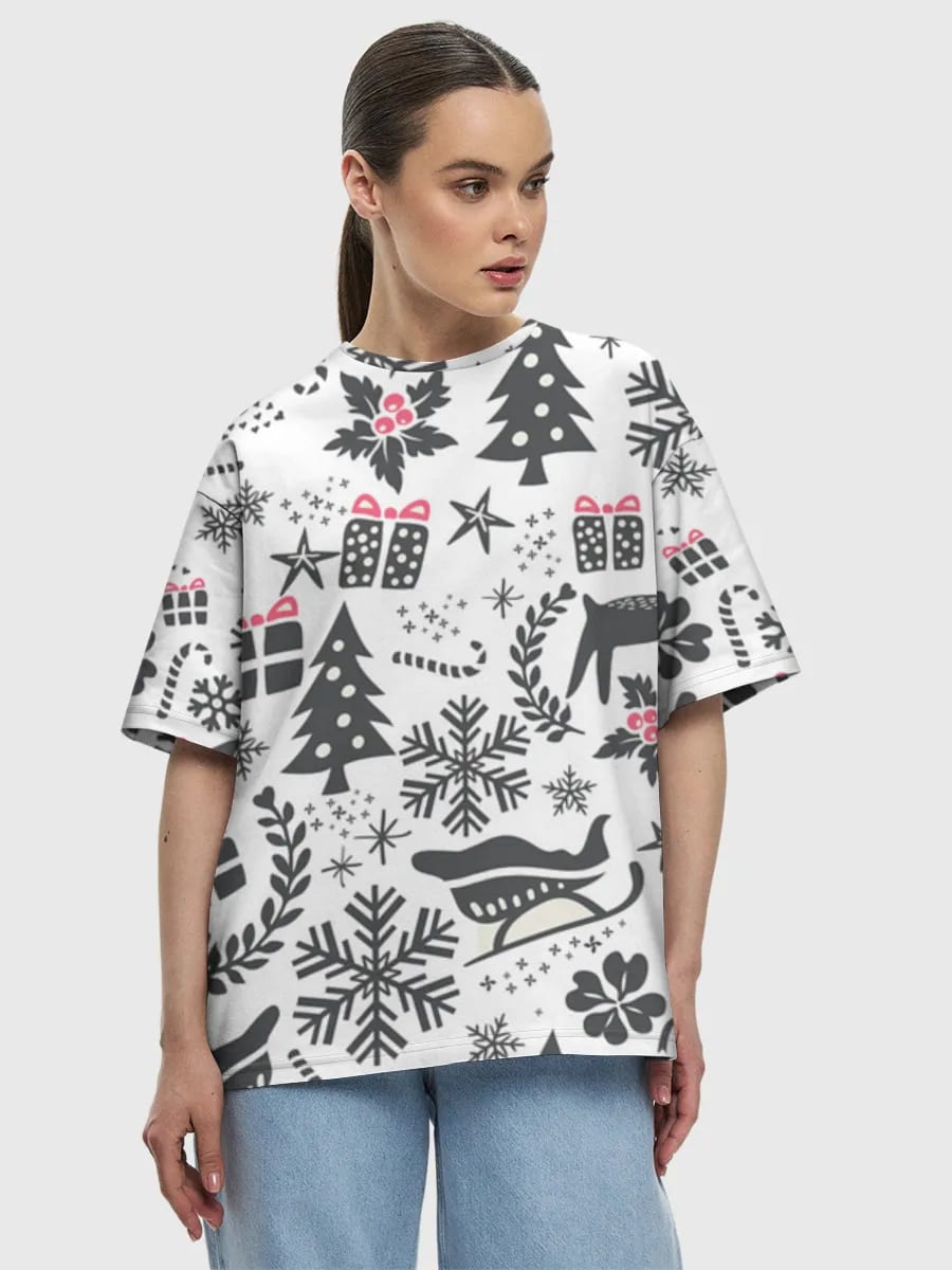 Scandinavian Christmas Reindeer Icons