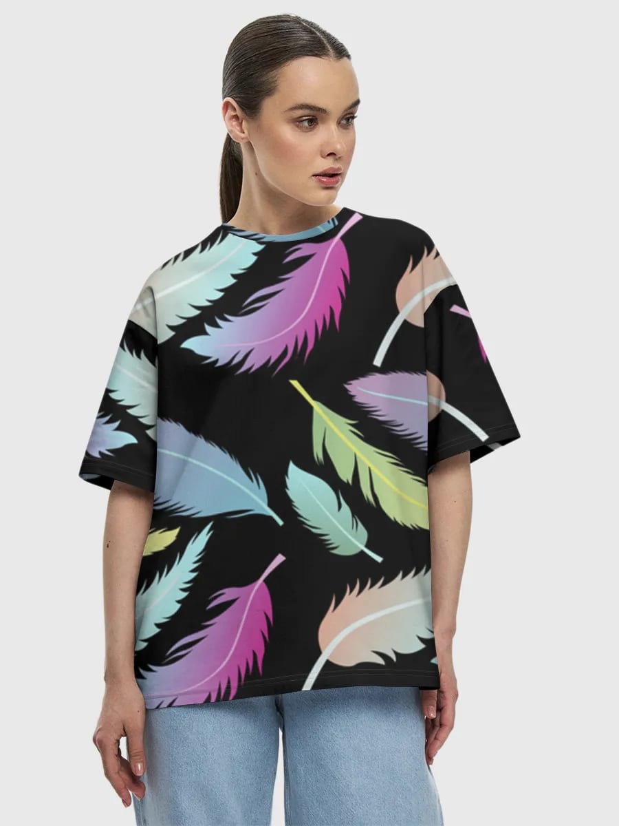 Pastel Feather Scatter