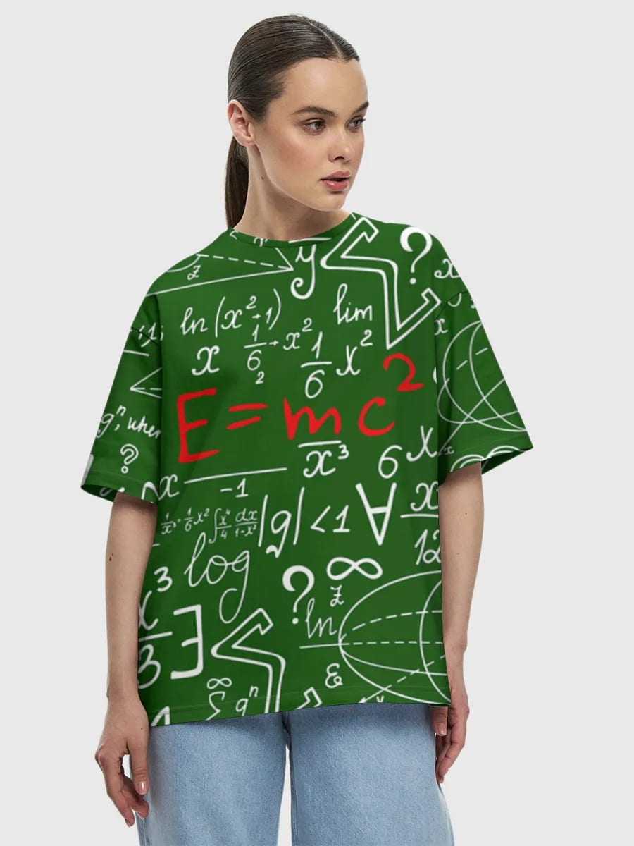Ecuaciones matemáticas en la pizarra