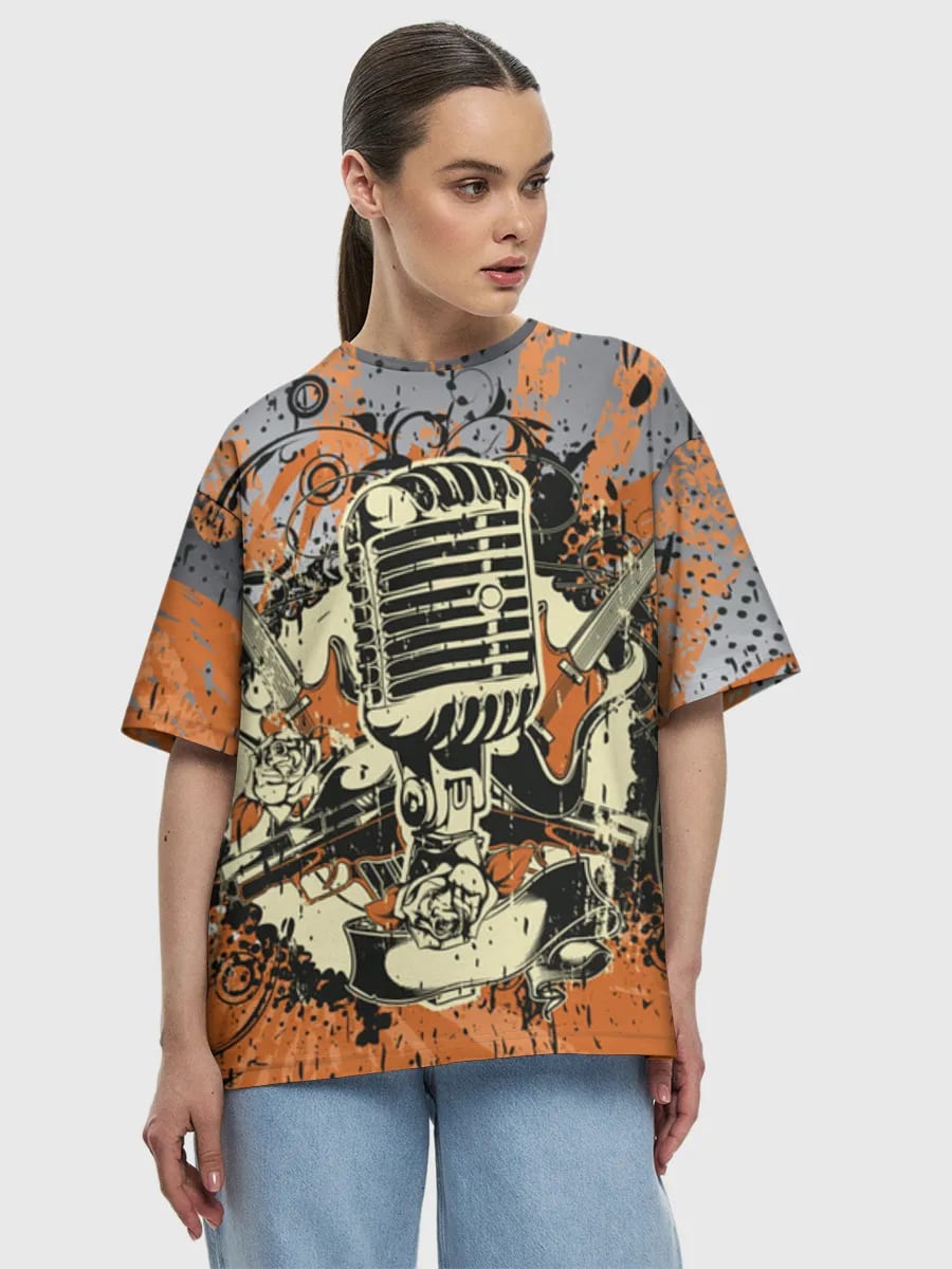 Grunge Rock Microphone