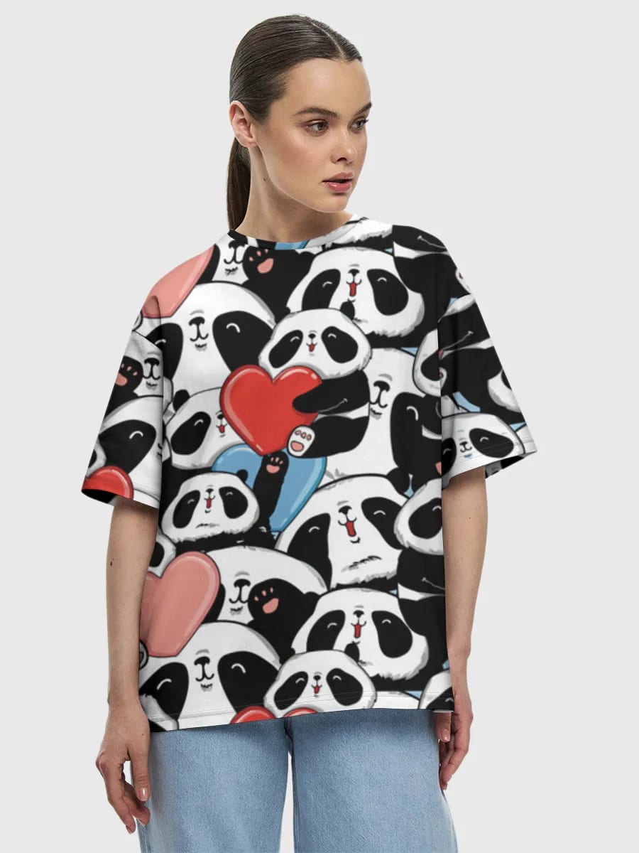 Cœurs d'Amour Panda