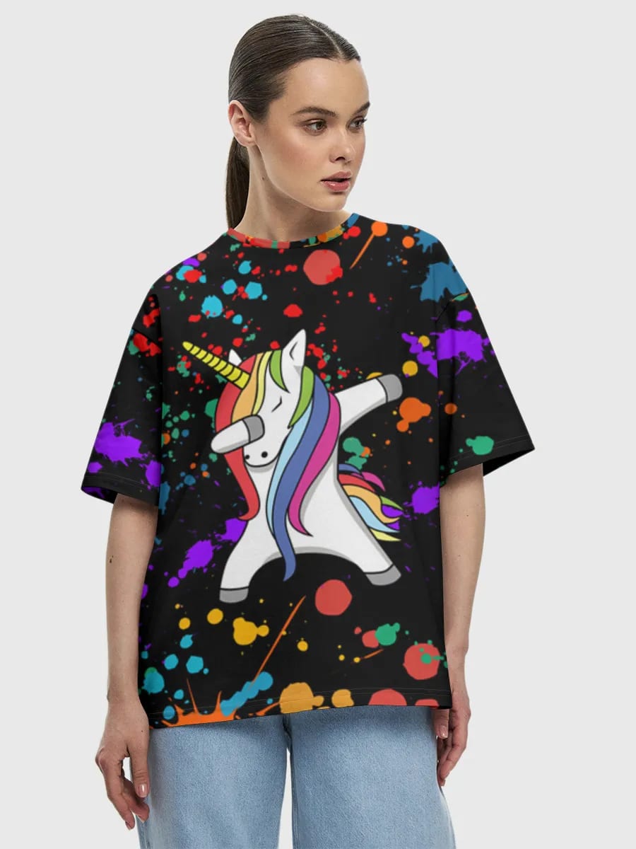 Dabbing Rainbow Unicorn