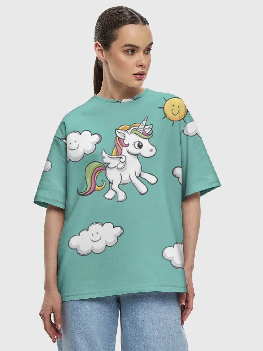 Kawaii Unicorn Sky