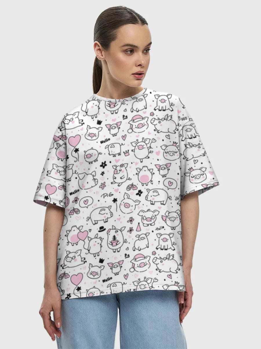 Kawaii Pig Doodles