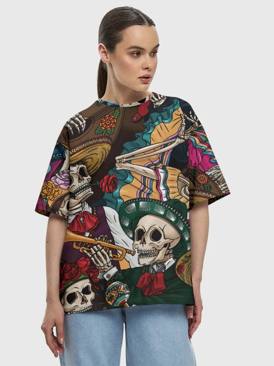 Colorful Day Of The Dead
