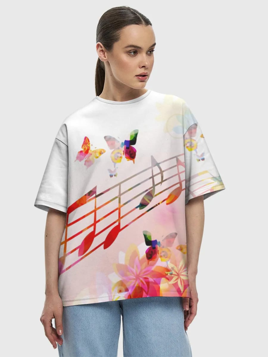 Butterfly Music Notes